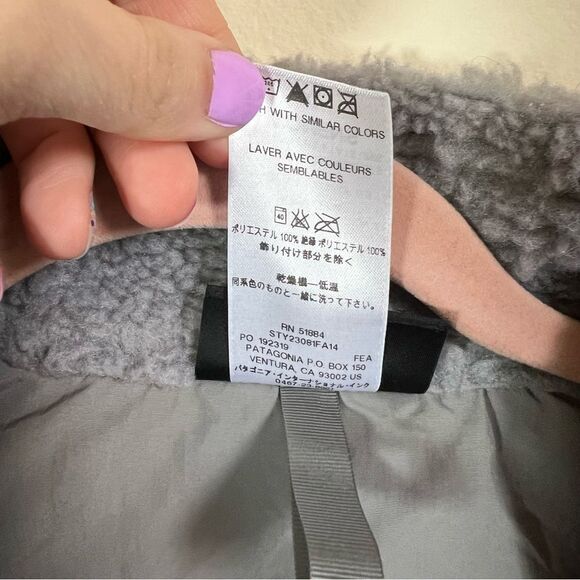 Patagonia Women’s Purple Retro X Vest XL - Picture 4 of 10